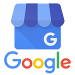 Google My Business logo representing Seattle Rubbish Removal's online presence and customer reviews.