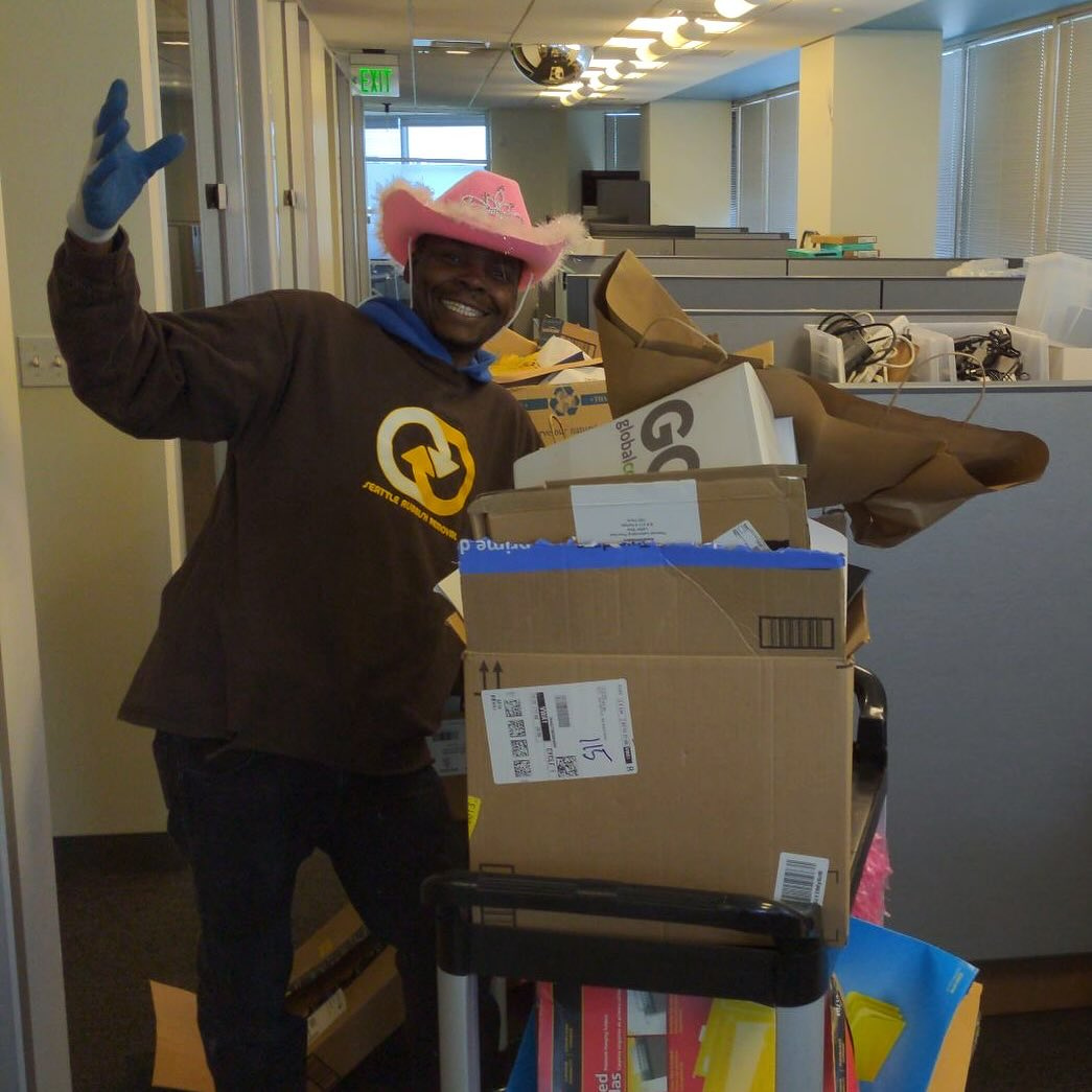 Seattle Rubbish Removal crew during a commercial junk removal job