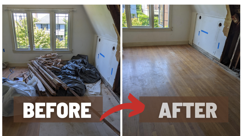 Last minute move out cleared same day in Seattle